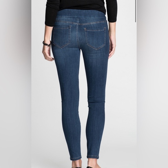 Liverpool Ankle Skinny Sienna 10/30 Pull-On Medium Blue Rinse Stretch - Picture 11 of 11